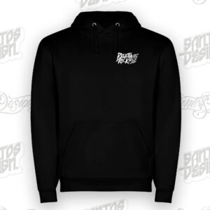 Sudadera con Capucha Negra Bellota