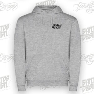 Sudadera con Capucha Gris Bellota